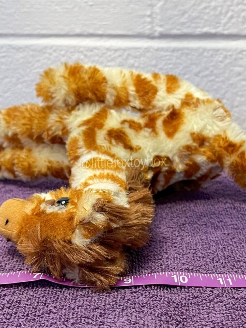 Peek-A-Boo Toys Giraffe Plush Brown Cream Wildlife Safari Stuffed Animal ESSA - Picture 6 of 10